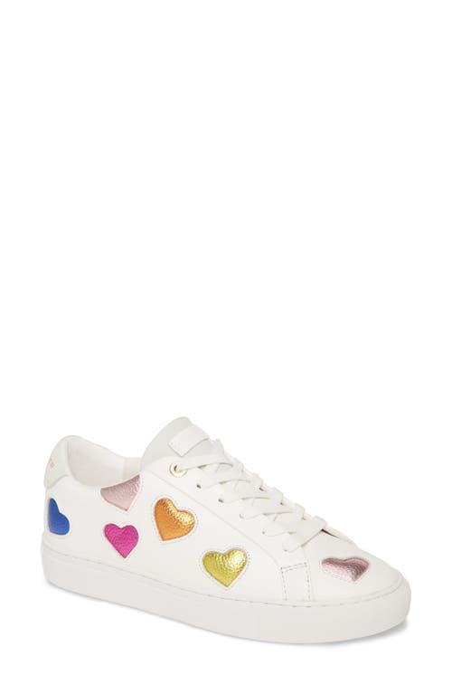 Kurt Geiger London Lane Love Metallic Leather Heart Lace Product Image