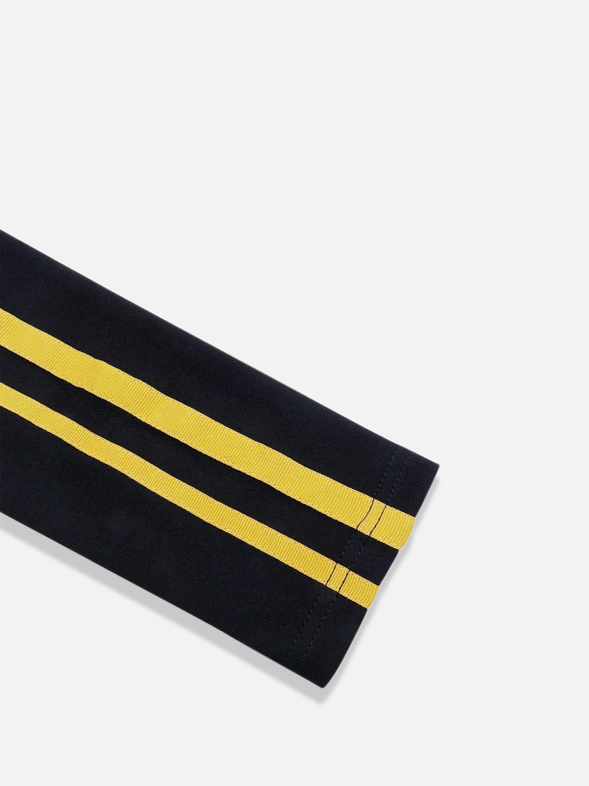 Aelfric Eden Stripe Patchwork Long Sleeve Tee Product Image