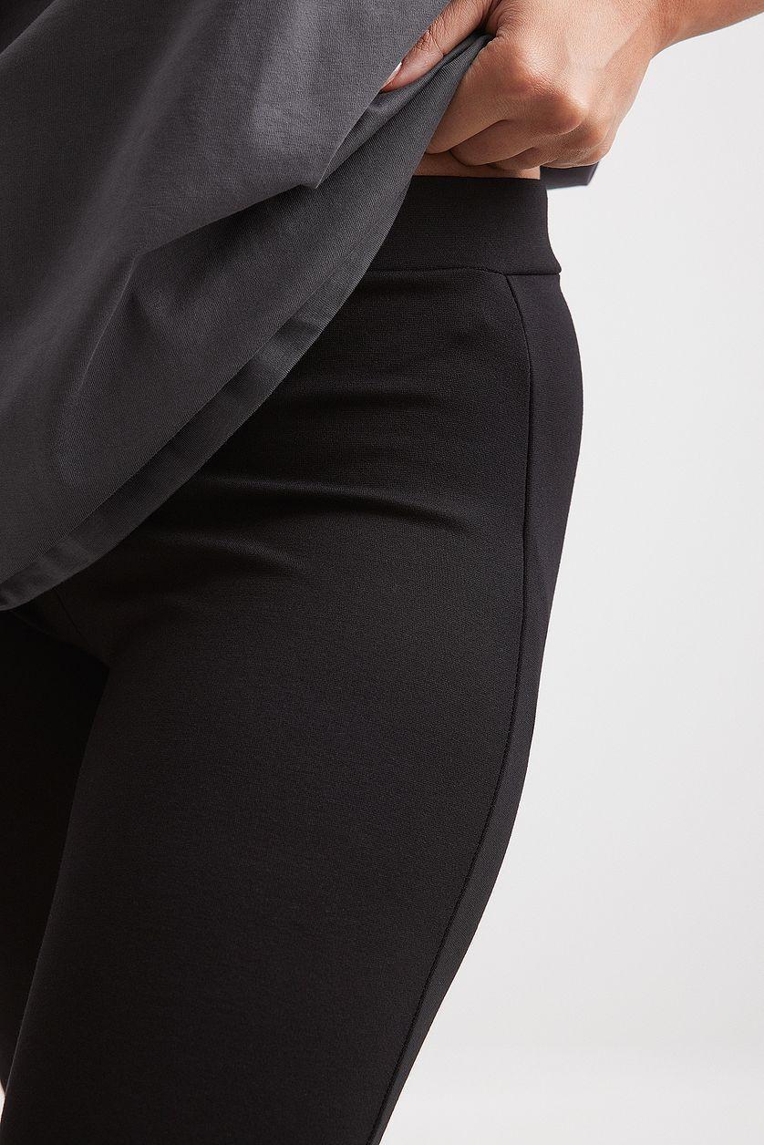 Boot Cut Mid Waist Leggings Product Image
