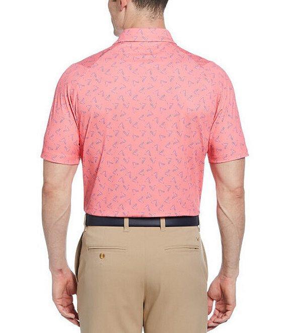 Callaway Chevron Printed Short Sleeve Golf Polo Shirt Product Image