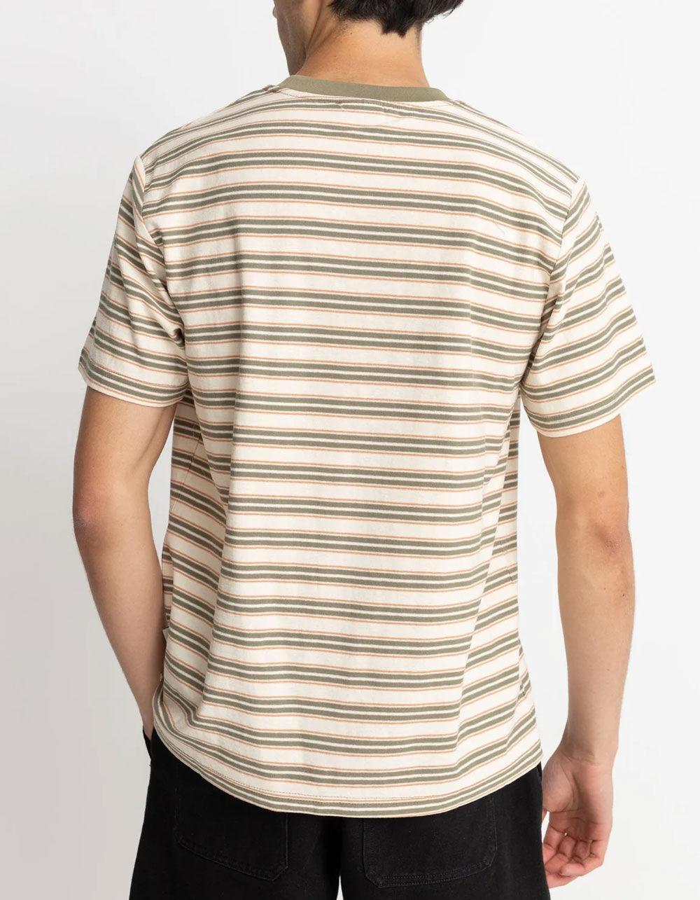 RHYTHM Vintage Stripe Mens Tee Product Image