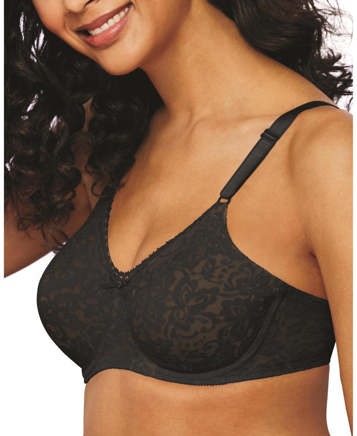 Bali Lace n Smooth Underwire Bra DF3432, Womens Pink Product Image