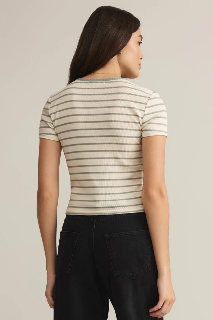 Saxton Striped Tee Product Image