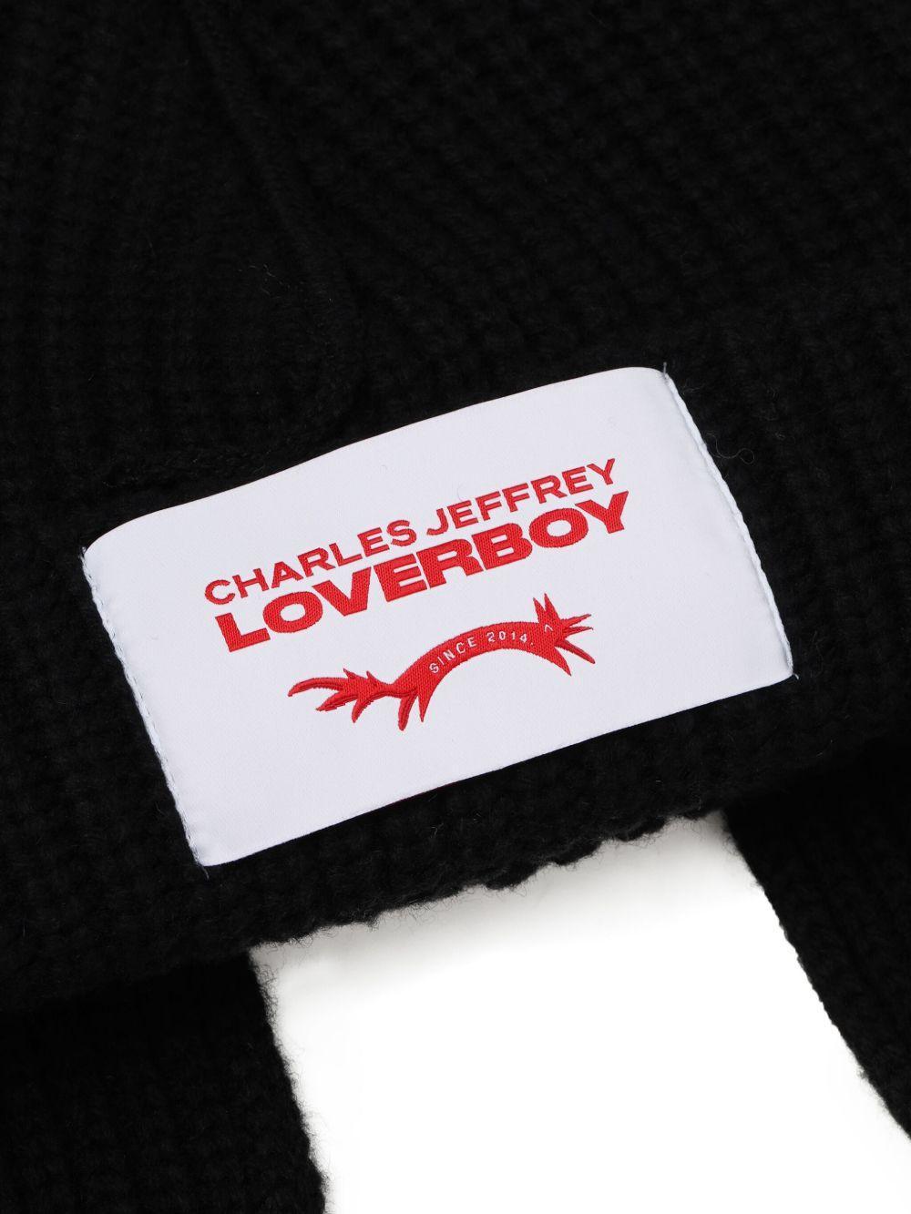 logo-patch chunky-knit beanie Product Image