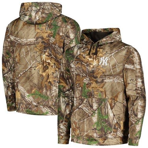 Mens Dunbrooke Camo New York Yankees Champion Realtree Pullover Hoodie Product Image