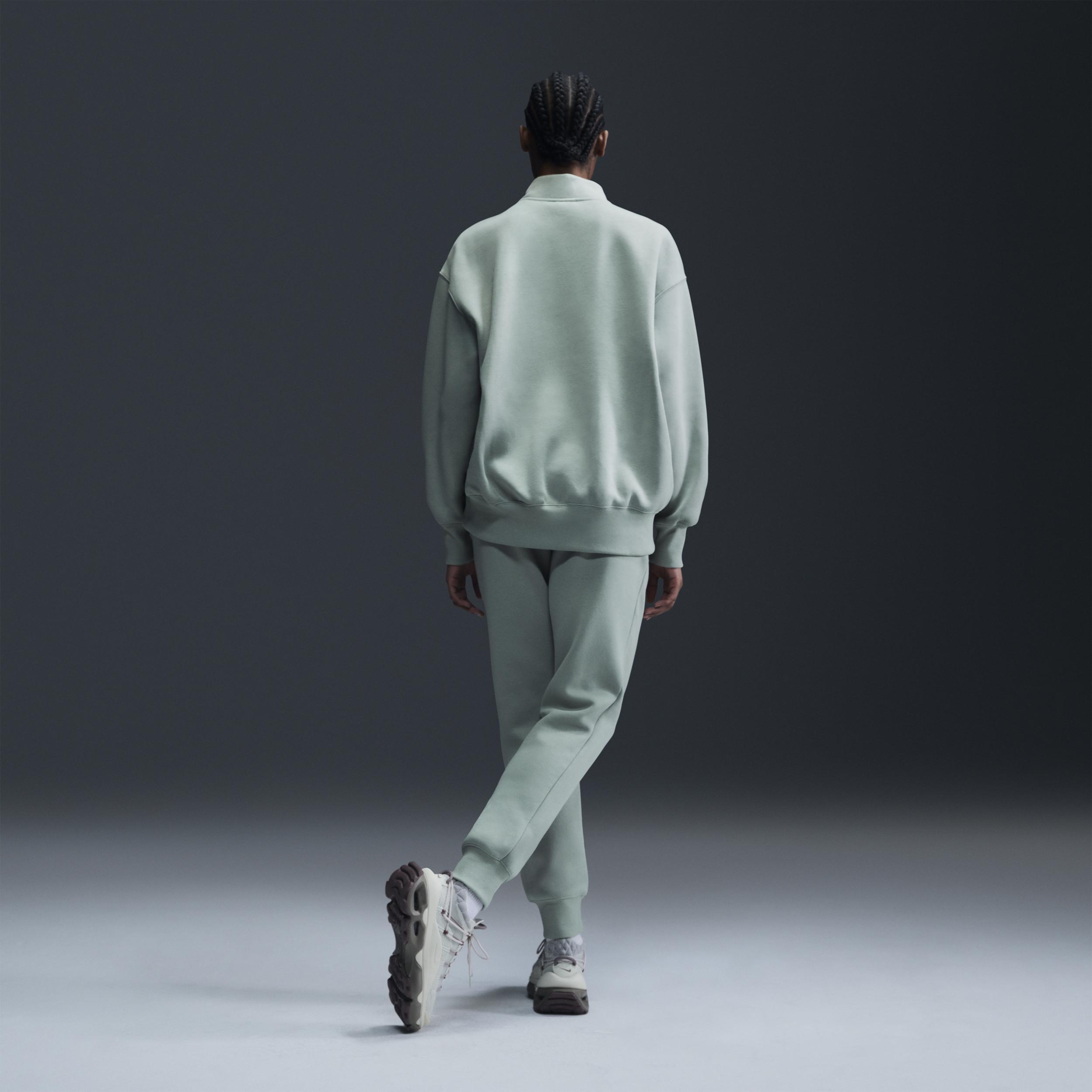 Nike Sportswear Phoenix Fleece Women's Oversized 1/4-Zip Logo Top Product Image