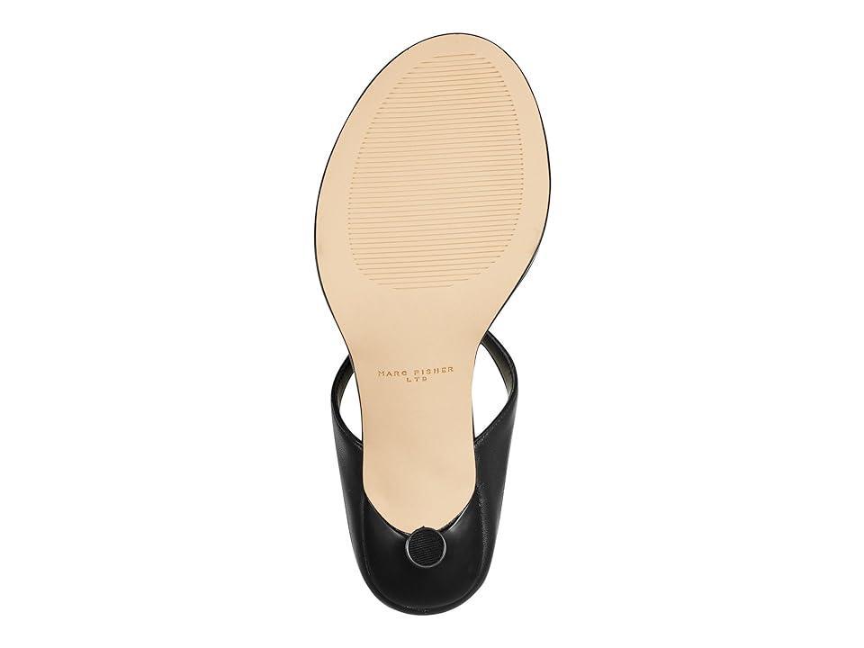 Marc Fisher Ltd. Womens Alonde Leather High Heel Slide Sandals Product Image