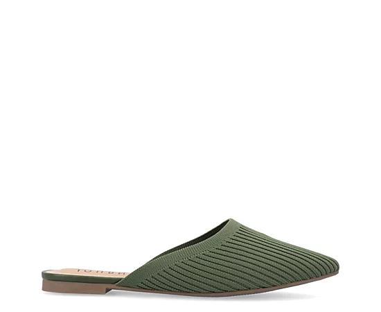 Journee Aniee Womens Mules Green Product Image