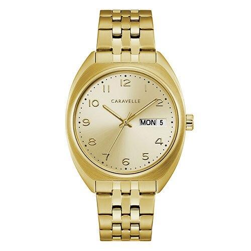 Caravelle by Bulova Mens Stainless Steel Watch - 44C110 Gold Tone Product Image