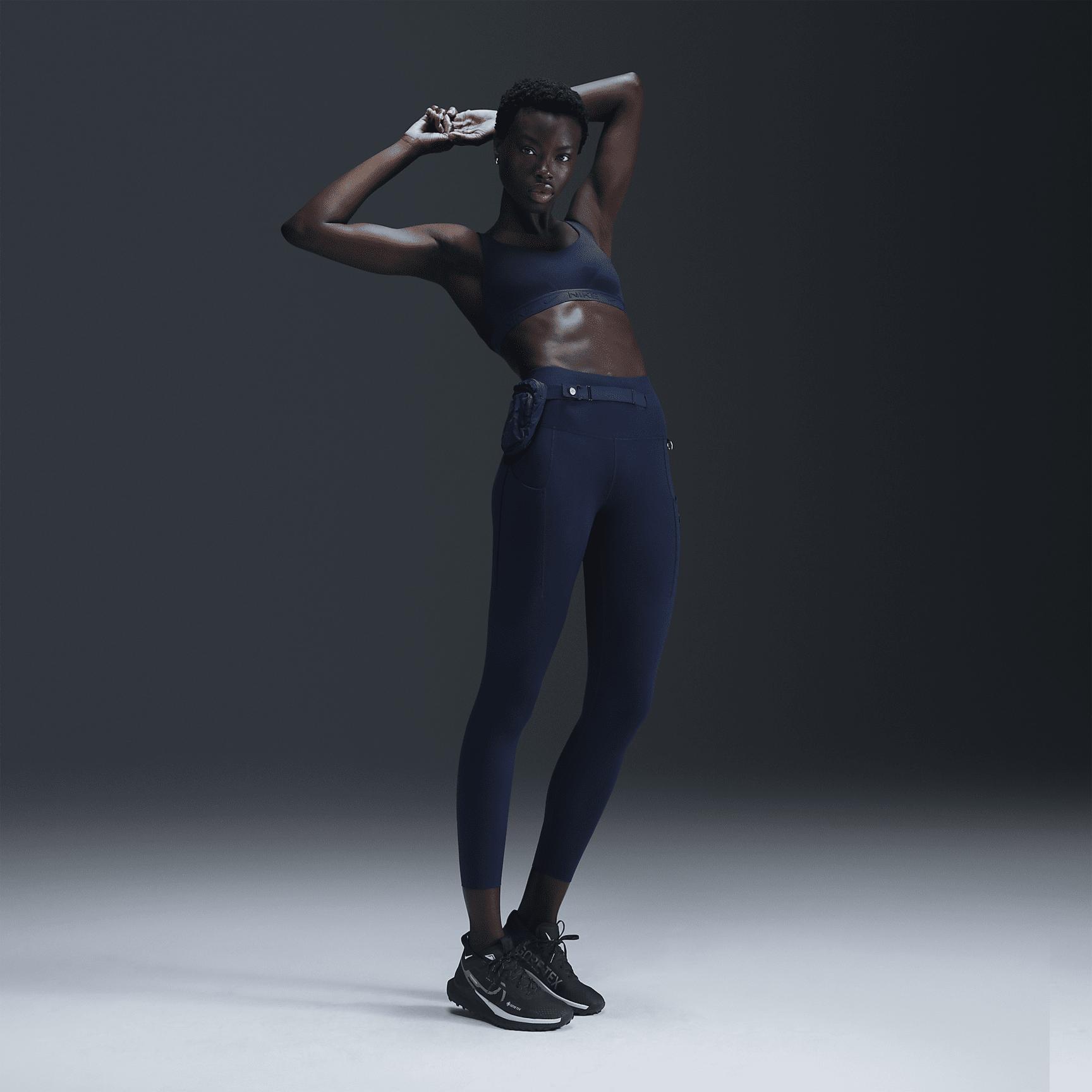 Nike Womens Nike Indy High DF Sports Bra - Womens Armory Navy/Armory Navy Product Image