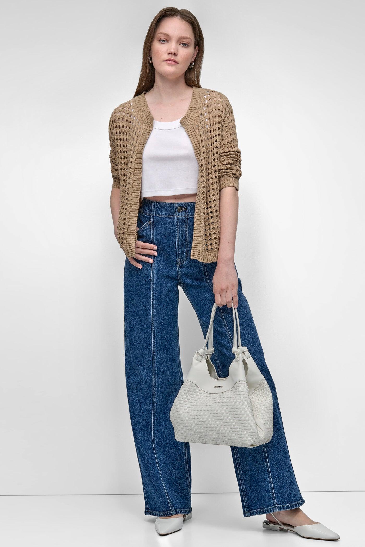 OPEN-STITCH CARDIGAN Product Image