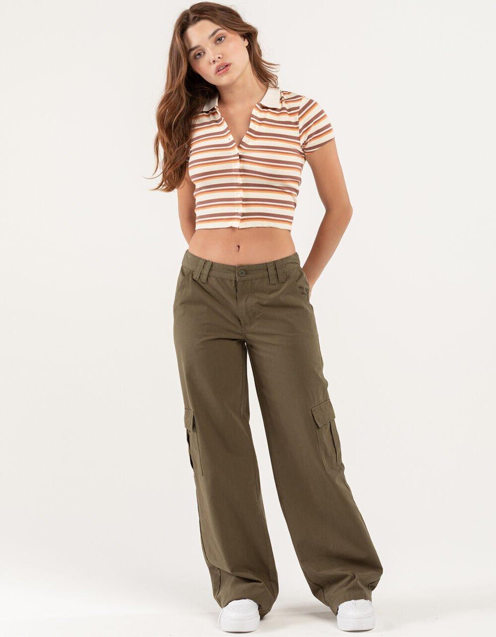 RSQ Womens Low Rise Cargo Pants Product Image