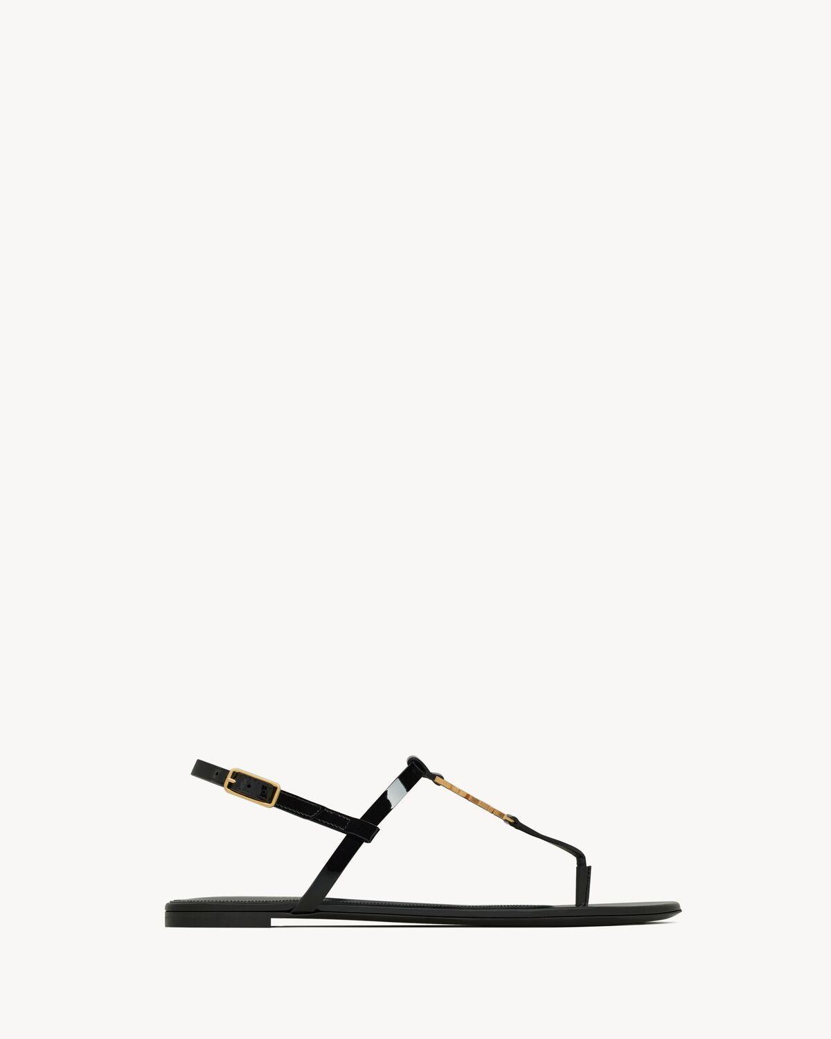 Cassandra sandals in patent leather | Saint Laurent | YSL.com Product Image