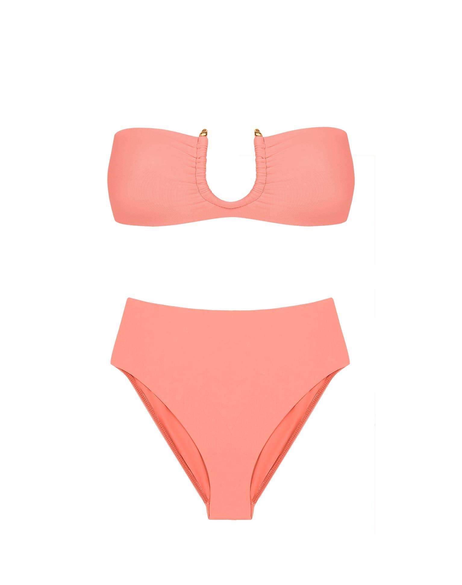 Bela Hot Pant Bottom - Peach Product Image