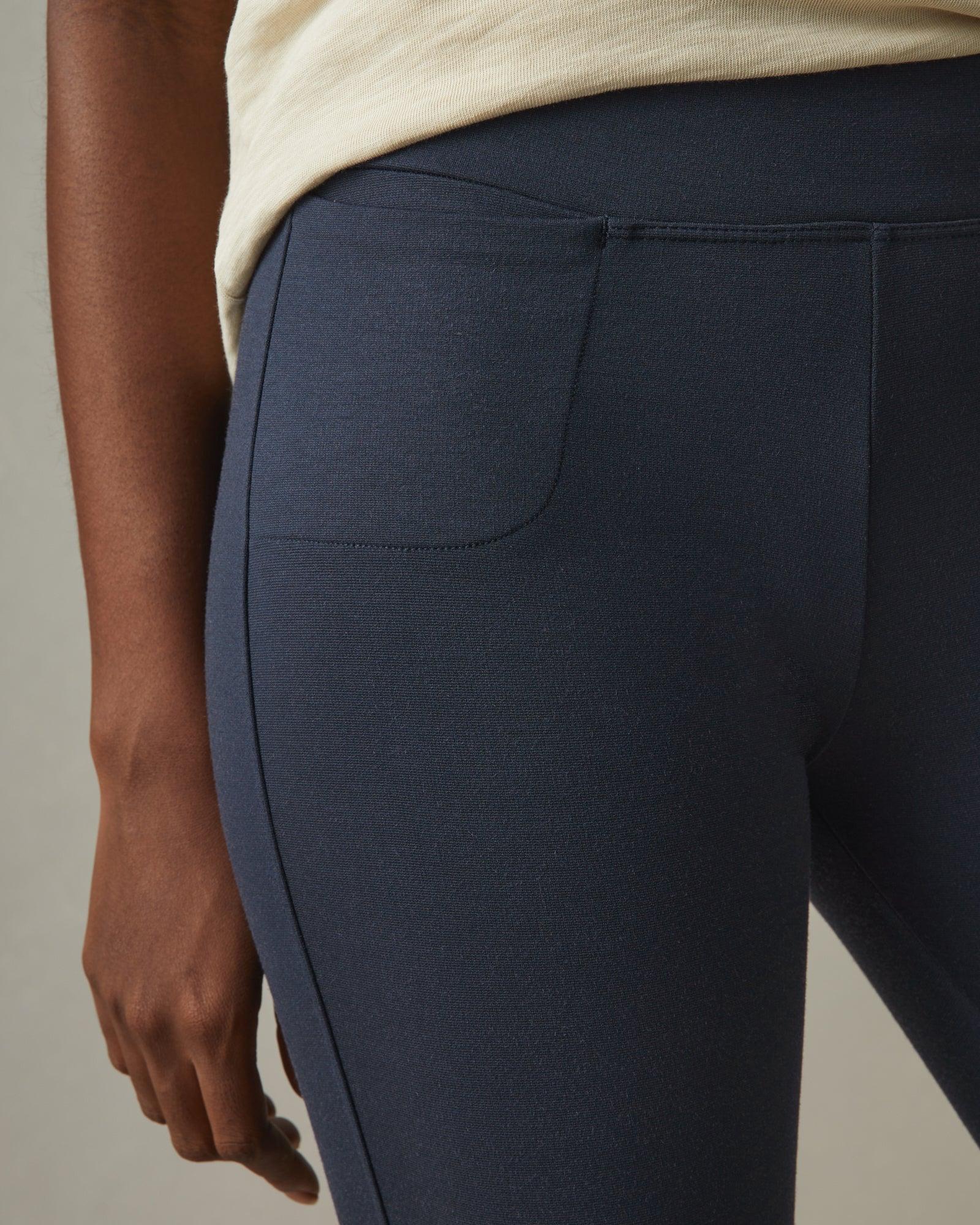 Ponte Slim Pant - Heritage Navy Female Product Image