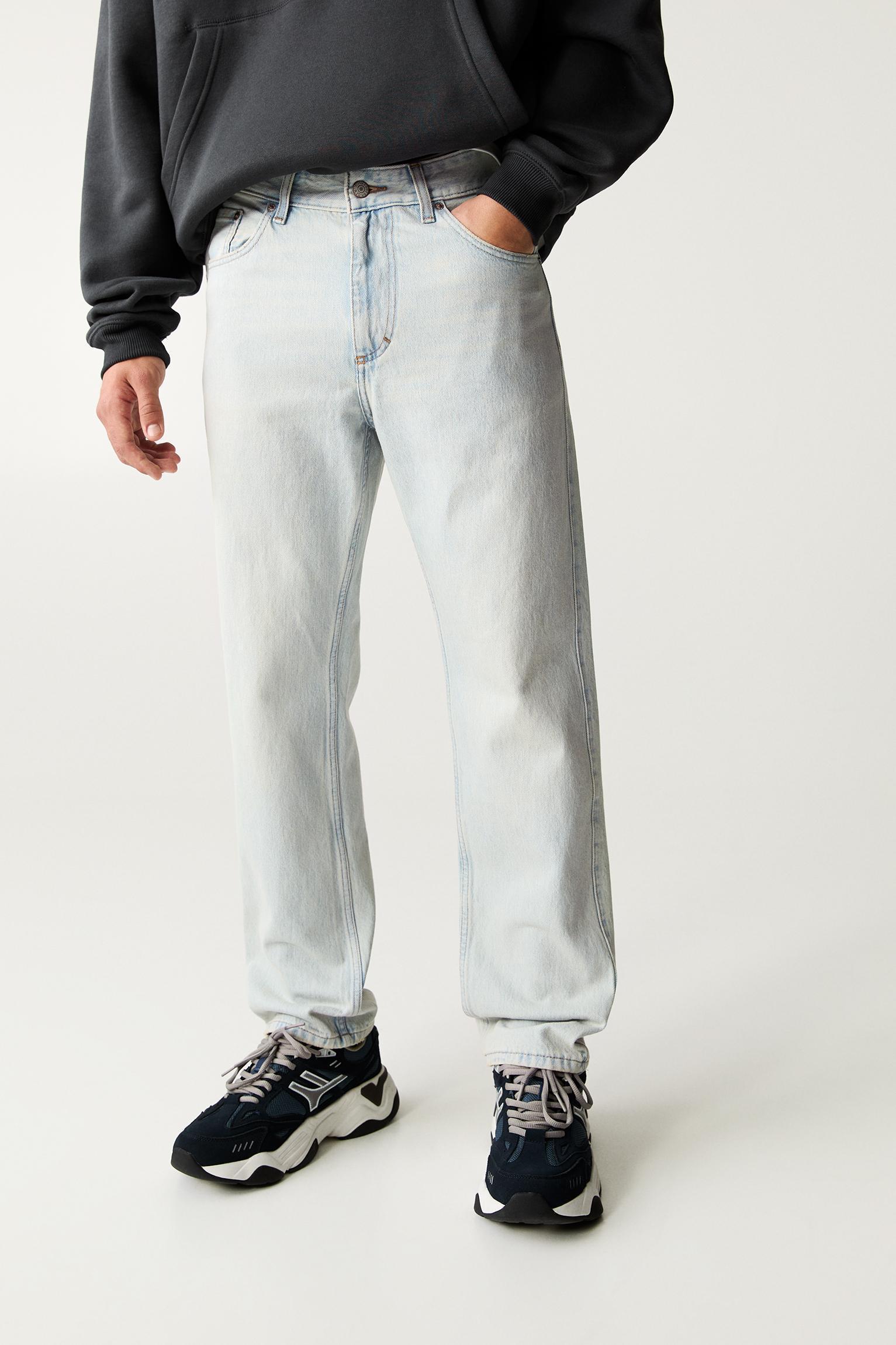 Straight fit vintage jeans Product Image