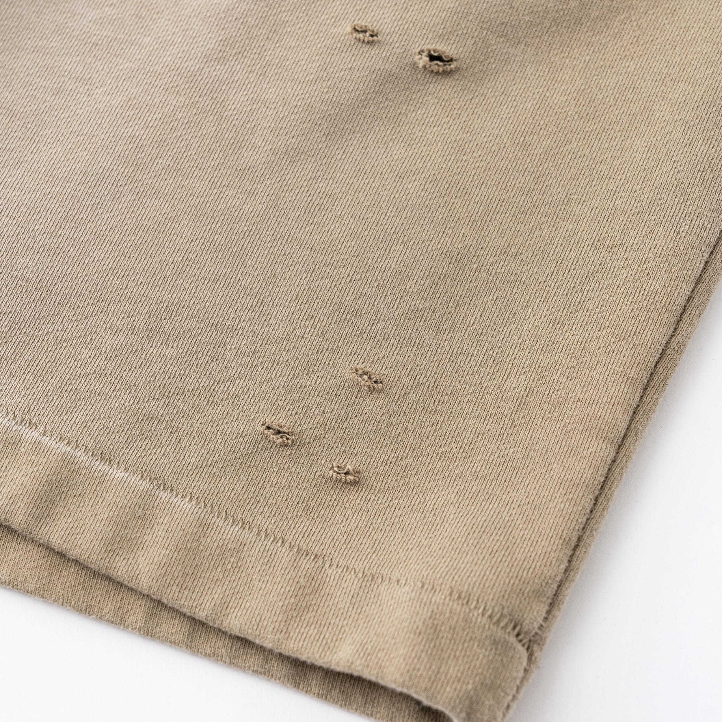 Vintage Washed Ripped Shorts Product Image