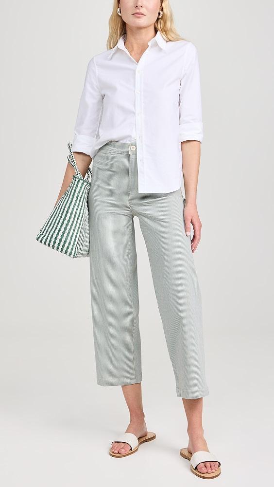 Madewell Crop Emmett Pants | Shopbop Product Image