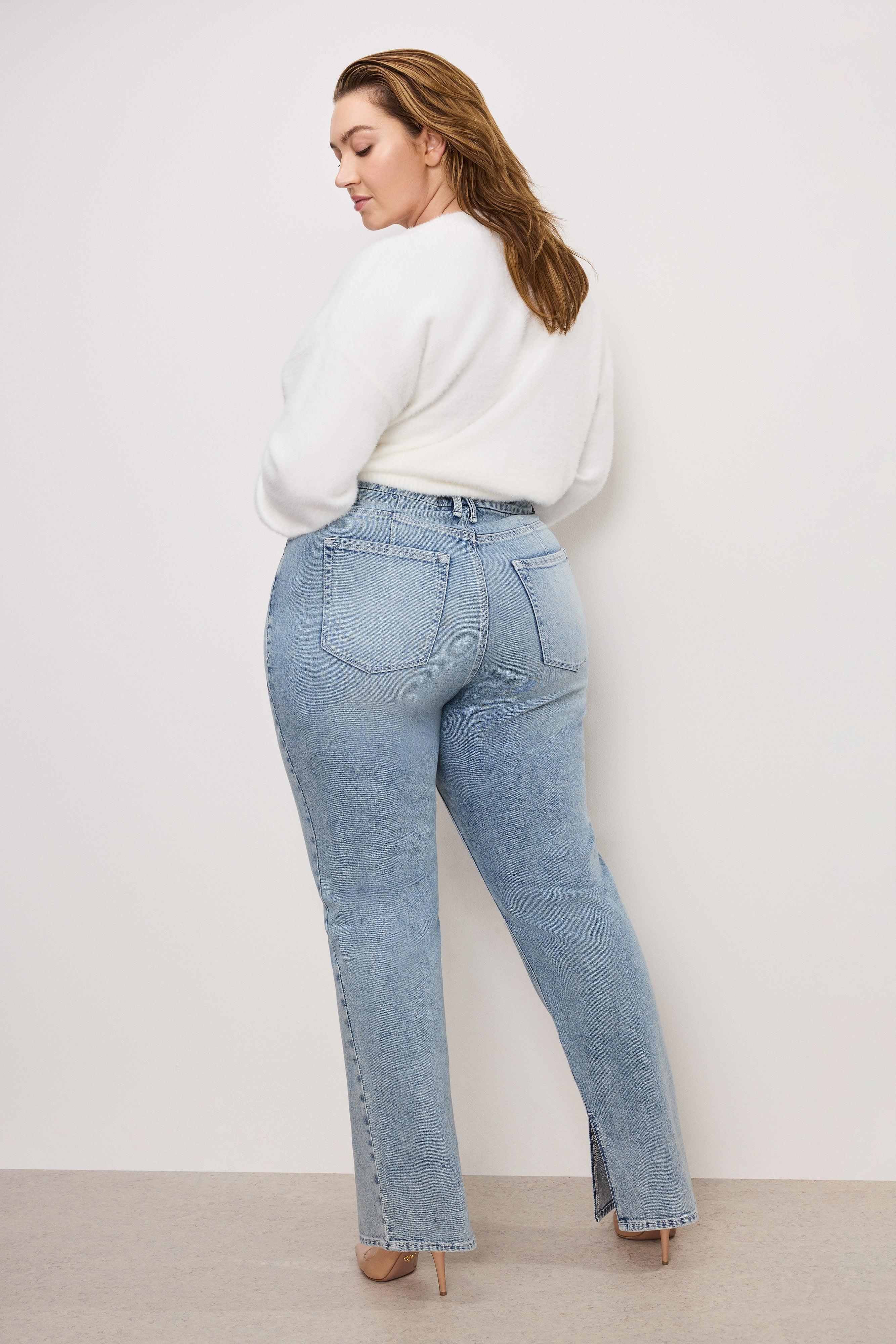 GOOD ICON STRAIGHT JEANS | INDIGO750 Product Image