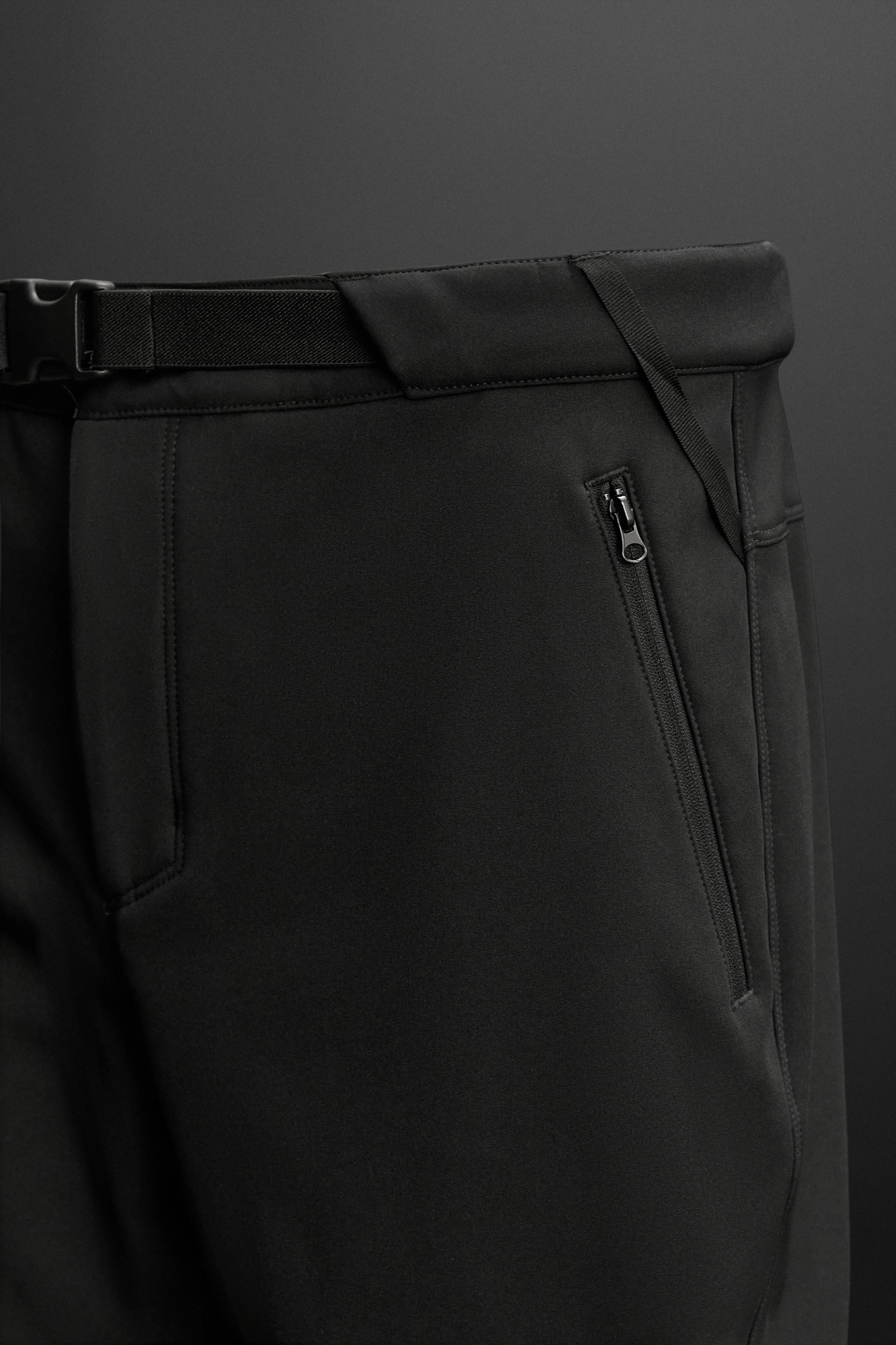 BELTED TECHNICAL PANTS Product Image