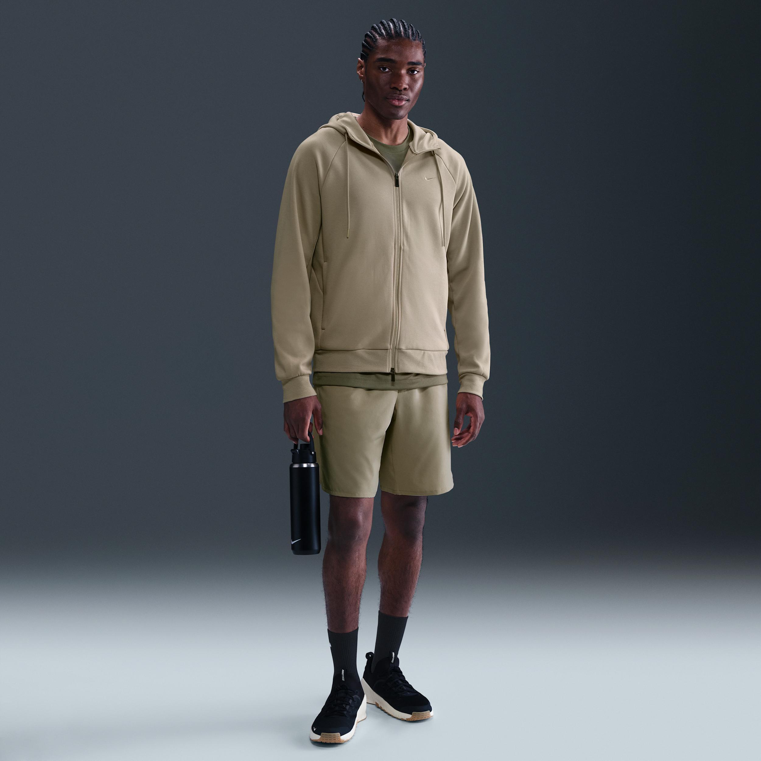 Nike Men's Primary Fleece Dri-FIT UV Full-Zip Performance Hoodie Product Image