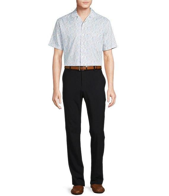 Daniel Cremieux Signature Label Paisley Short Sleeve Woven Camp Shirt Product Image