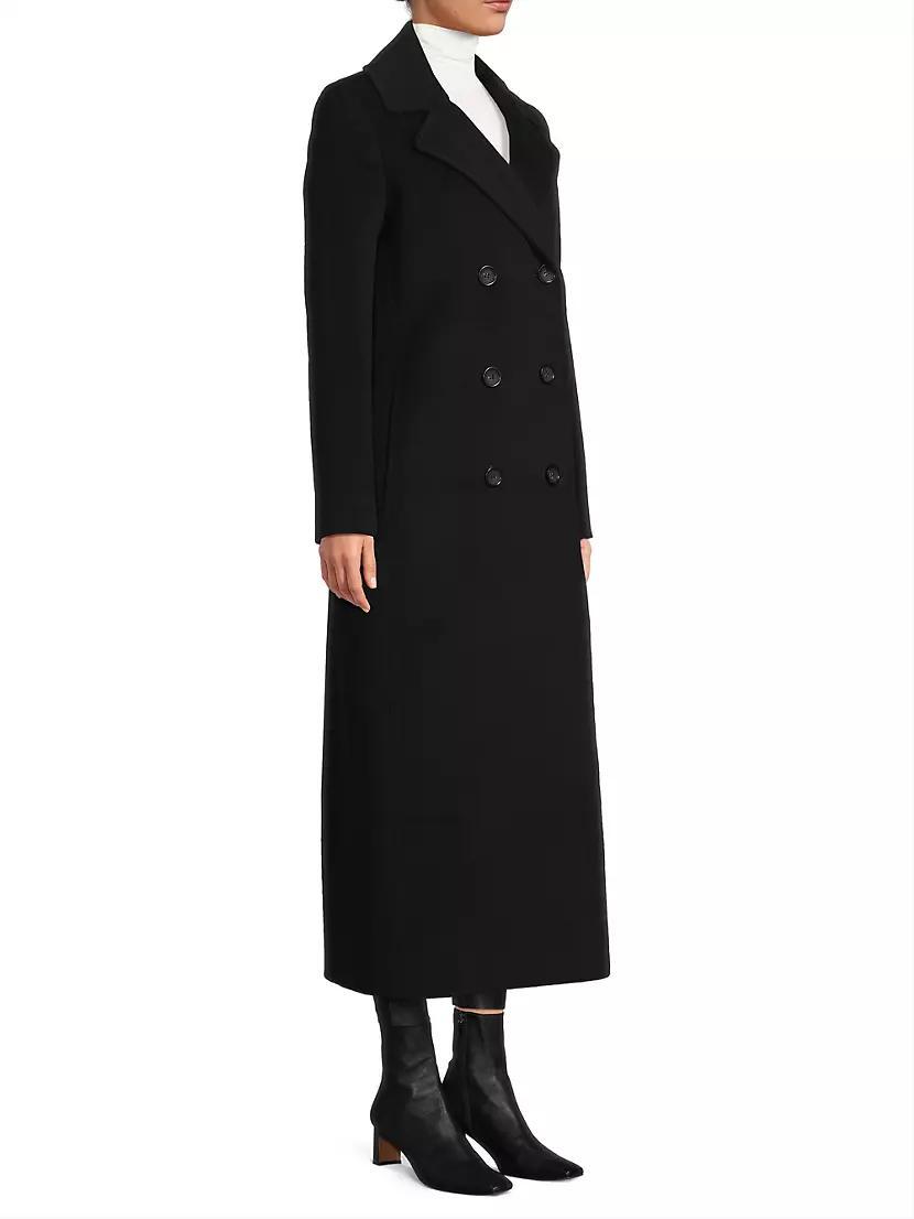 Wool-Cashmere Doube-Breasted Coat Product Image