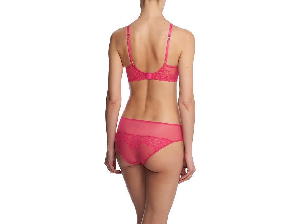 Natori Cherry Blossom Convertible Contour Underwire Bra (Bright Blush) Women's Bra Product Image