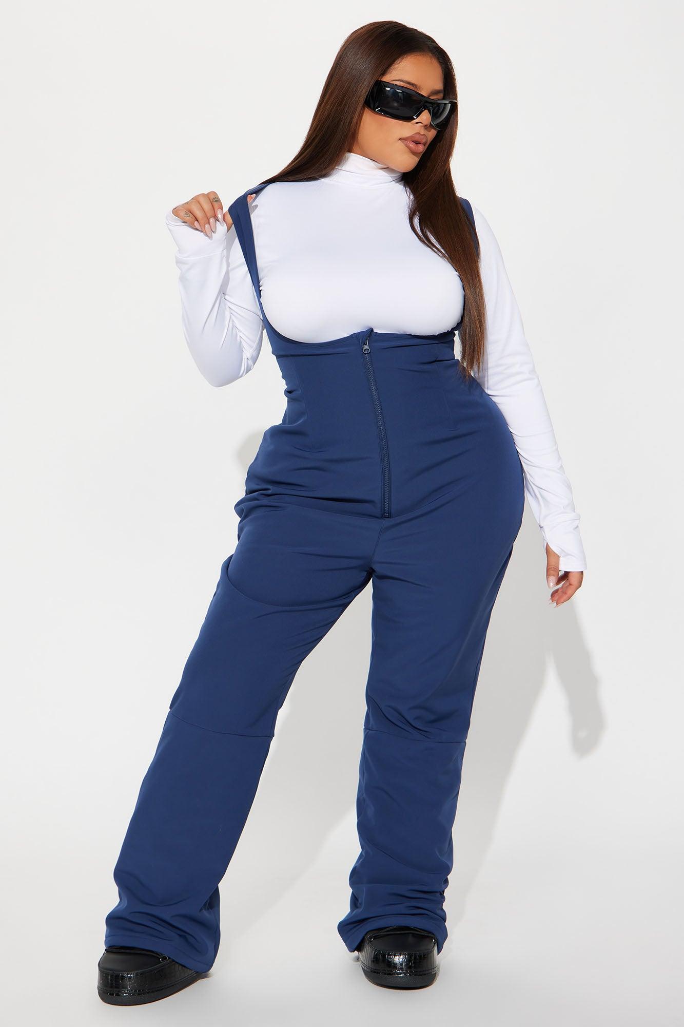 Out Cold Ski Jumpsuit - Navy Product Image