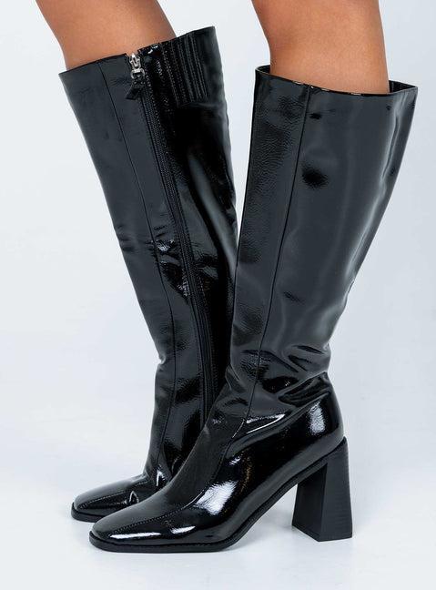 The Jessa Boots Black Product Image