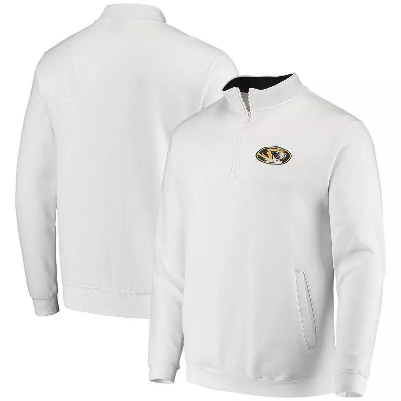 Mens White Missouri Tigers Tortugas Logo Quarter-Zip Jacket Product Image