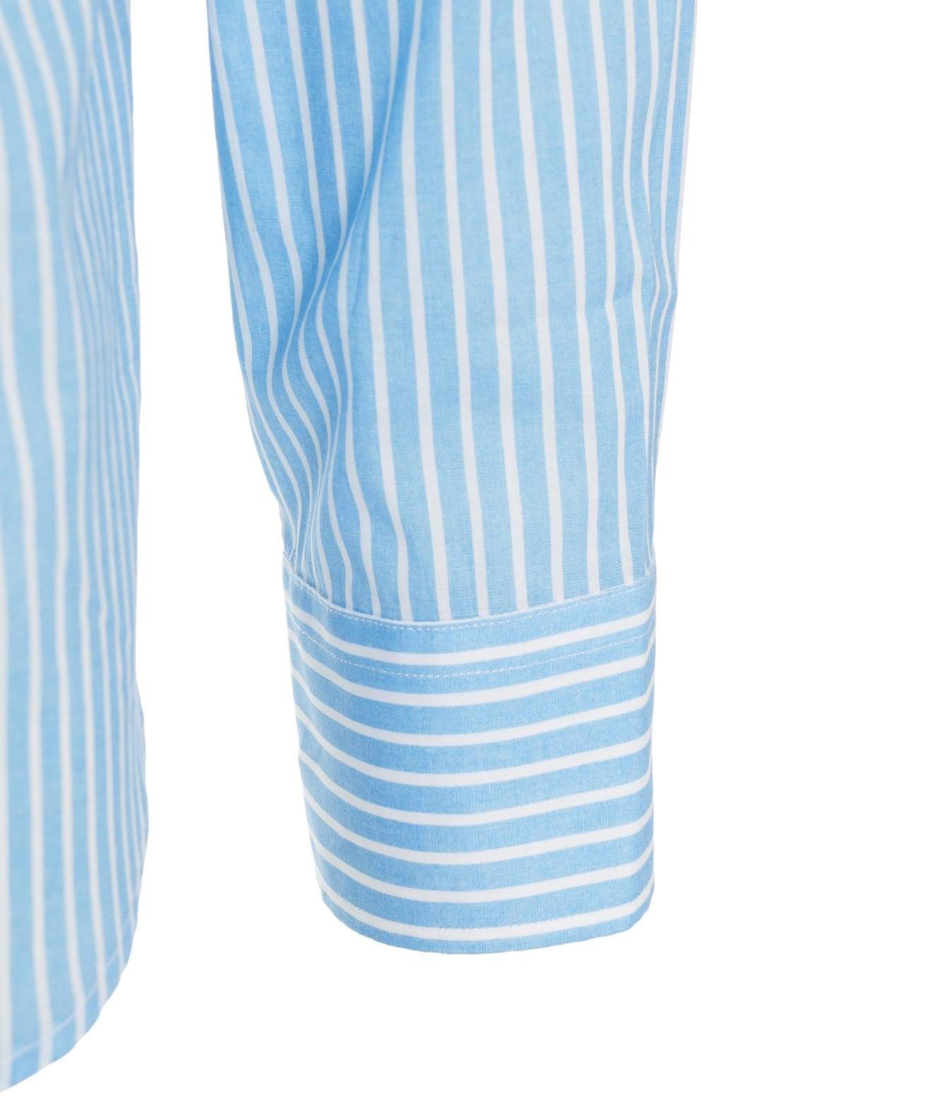 Fine cotton shirt with stripes Product Image