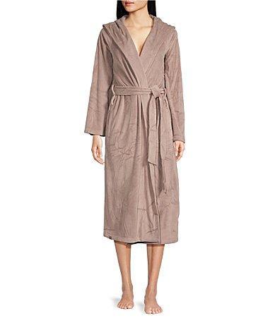 Womens Luxechic Belted Hooded Robe Product Image