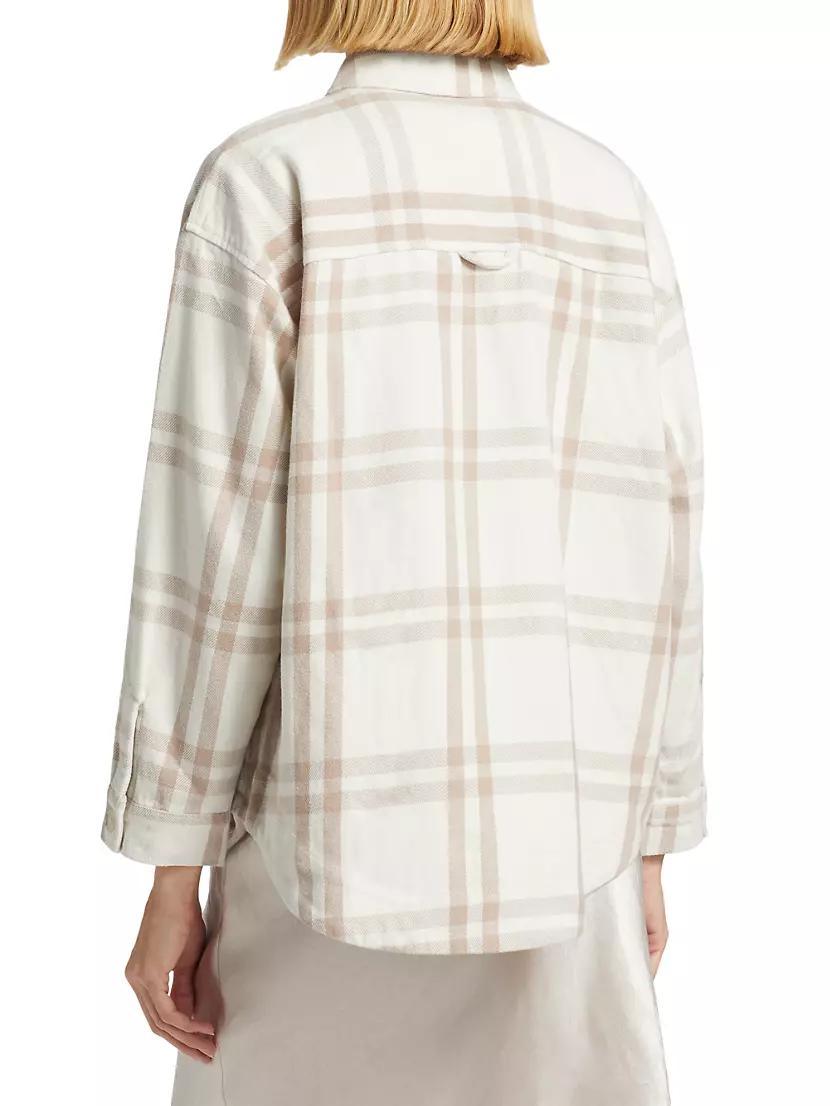 Tatum Plaid Cotton Shacket Product Image