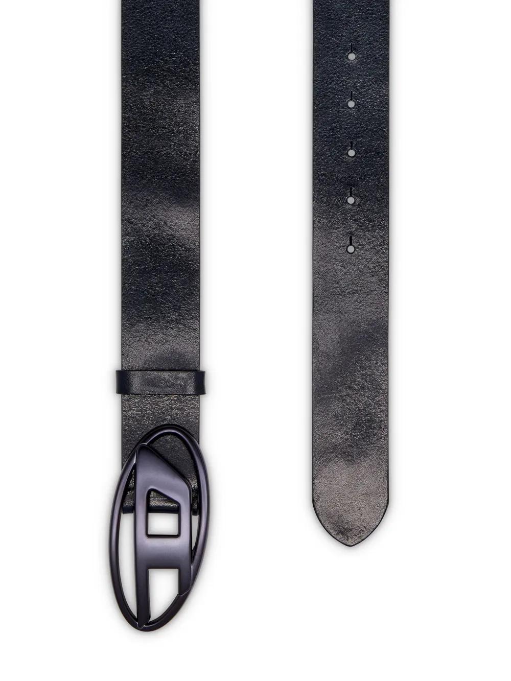 DIESEL B-1dr Belt In Black Product Image