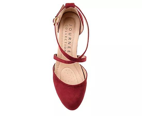 Journee Collection Womens Foster Wide Pump Product Image