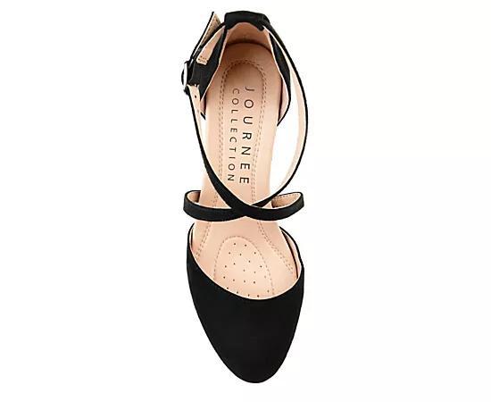 Journee Collection Womens Foster Wide Pump Product Image