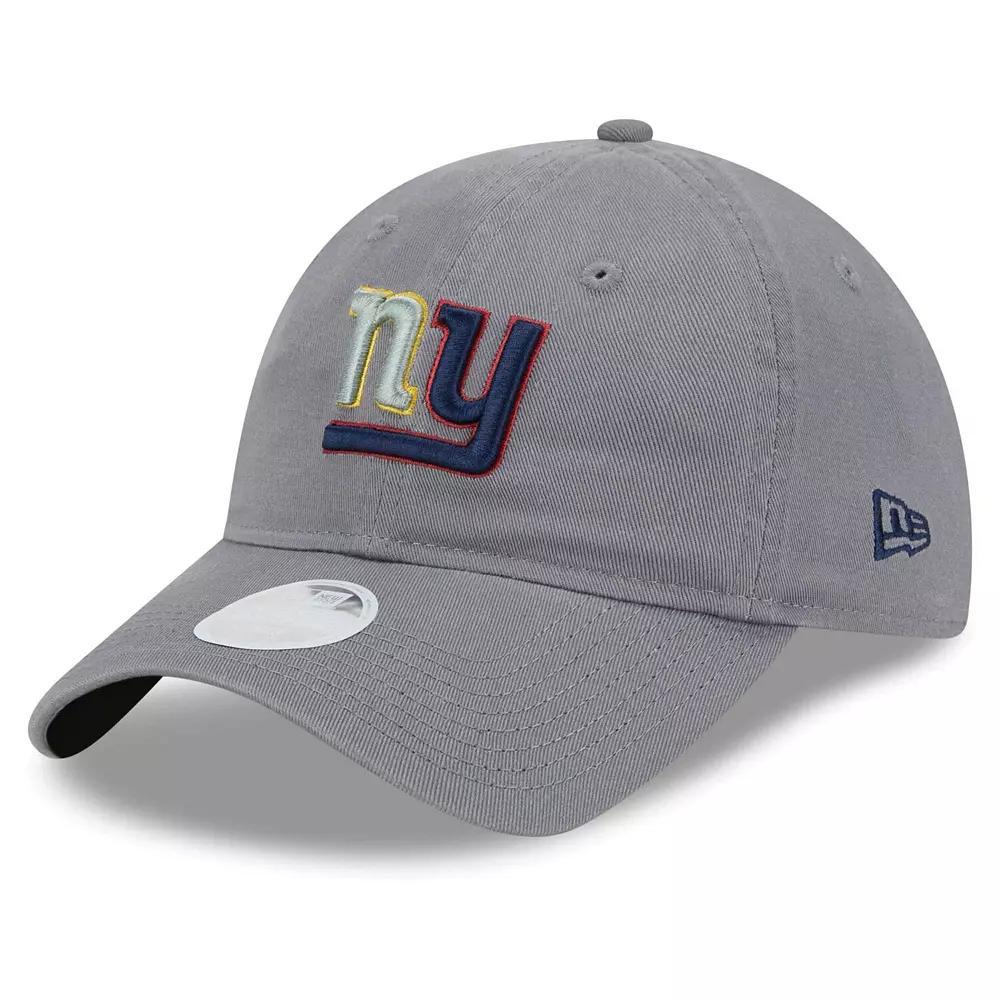 Women's New Era Gray New York Giants Color Pack Multi 9TWENTY Adjustable Hat, Grey Product Image