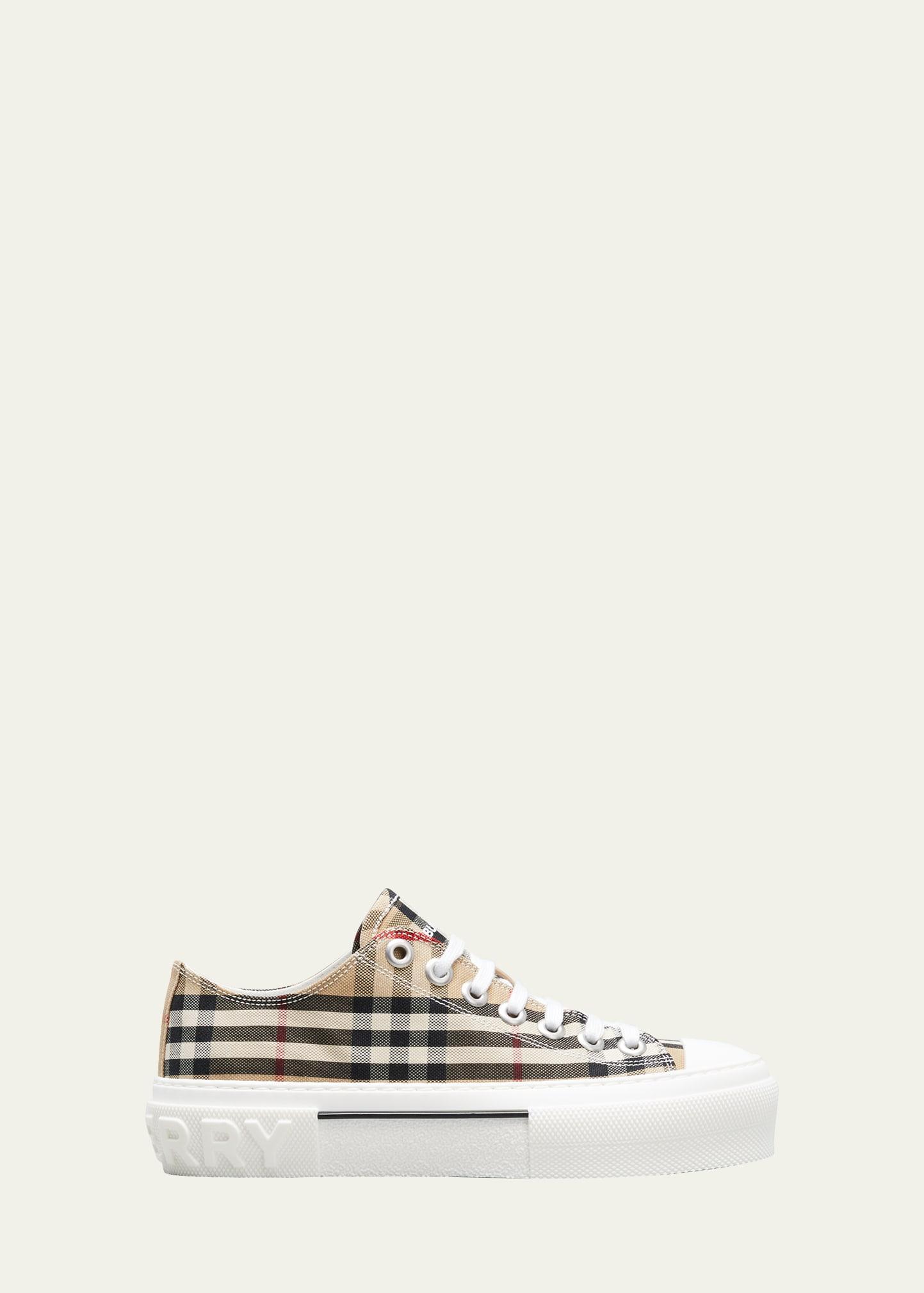 Jack Check Low-Top Sneakers Product Image