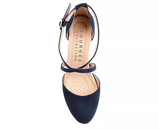 Journee Collection Womens Foster Wide Pump Product Image