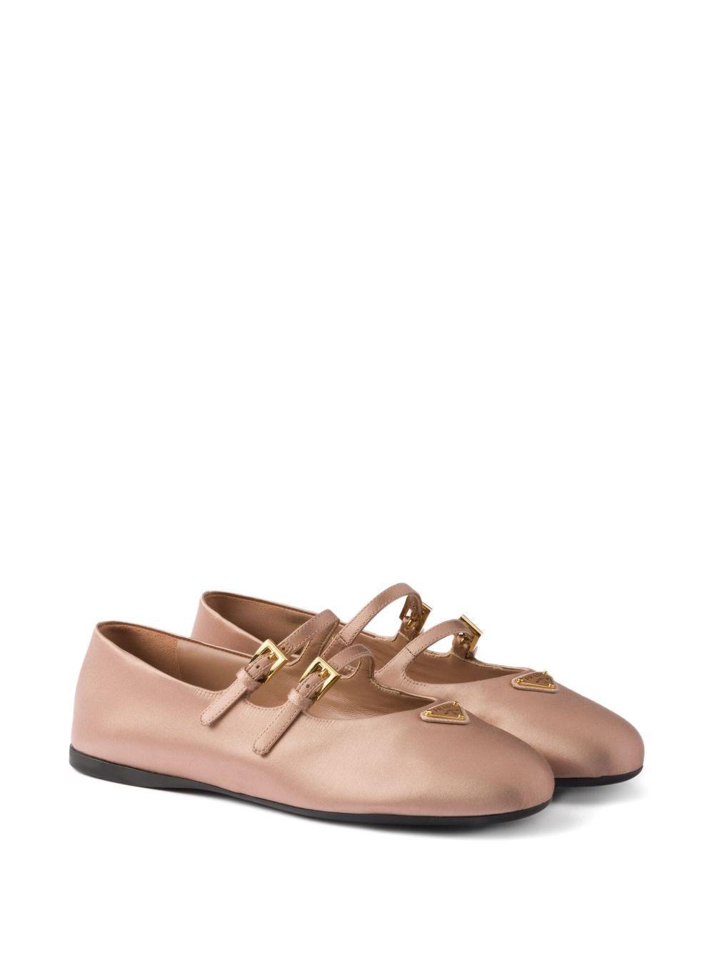 satin ballet flats Product Image