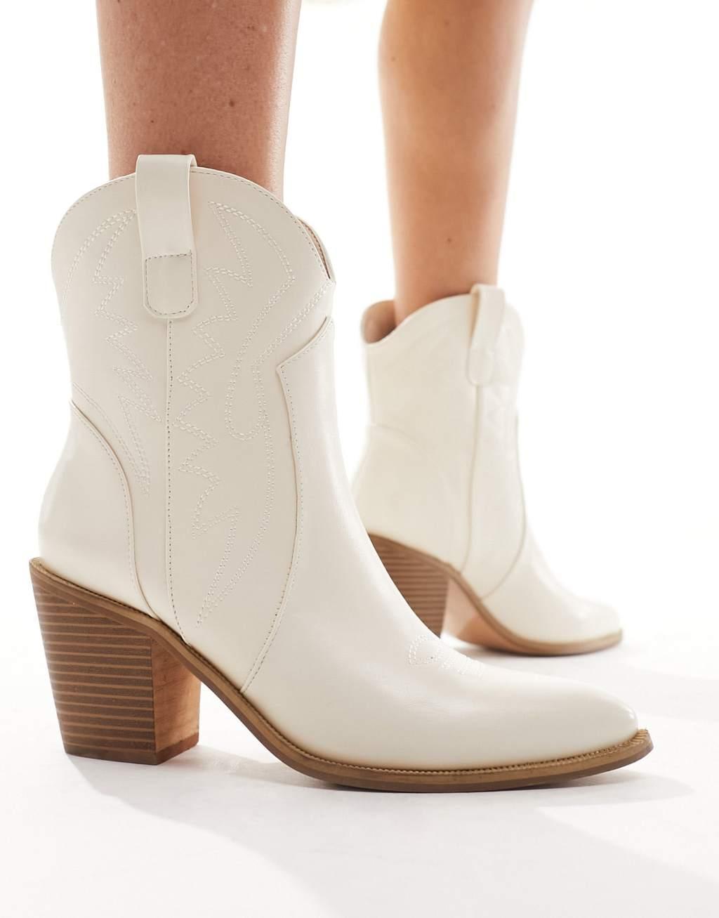 Glamorous western ankle boots Product Image