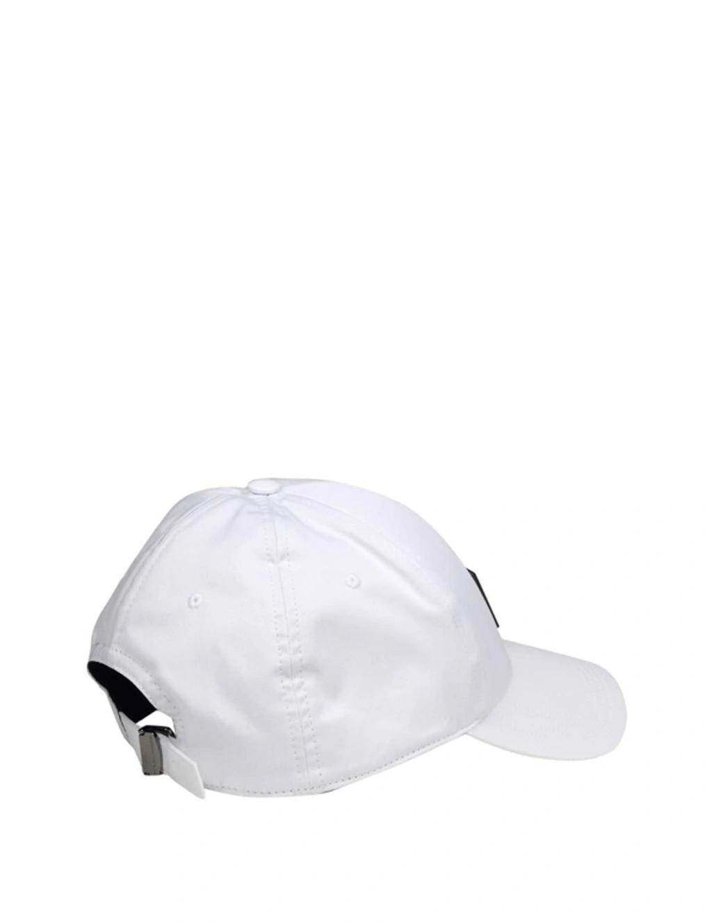 Logo Plaque Baseball Cap In Optical White Product Image