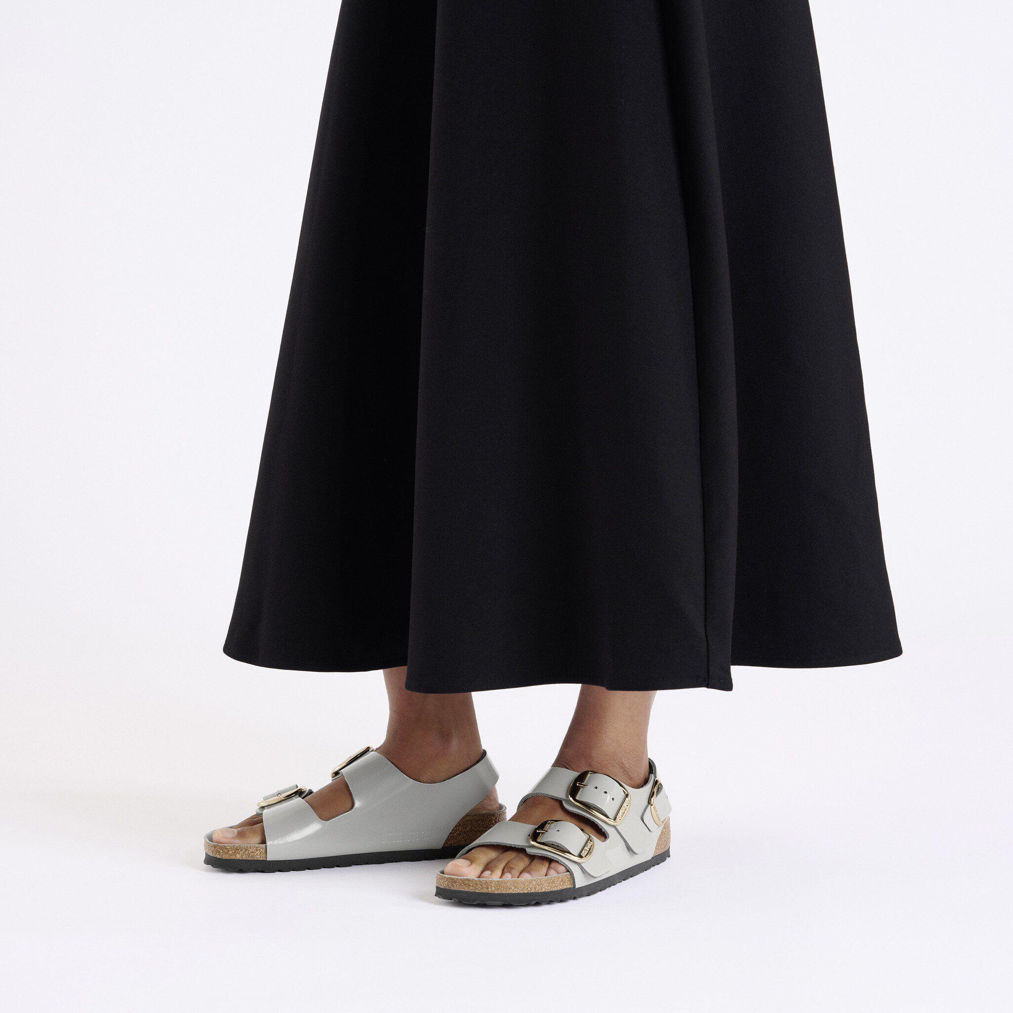 Milano Big Buckle Natural Leather Patent Product Image