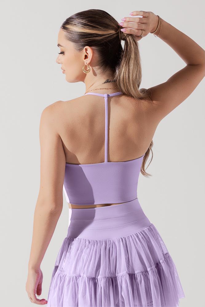 Flexy Crop Top - Digital Lavender Product Image