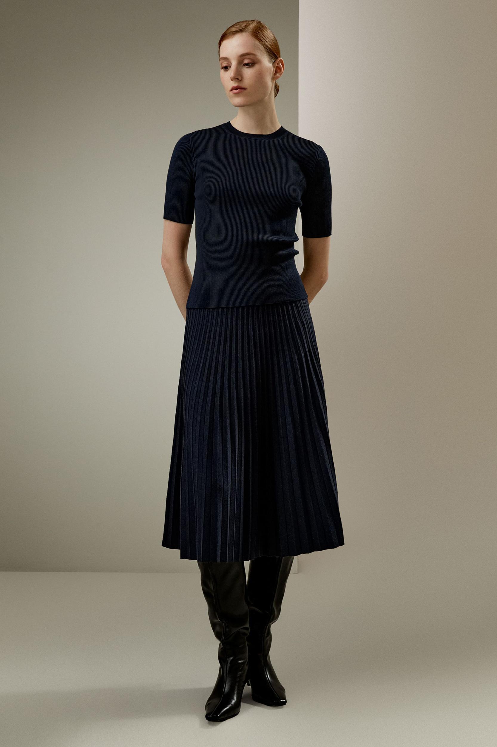 Essential Silk Knit Top Product Image