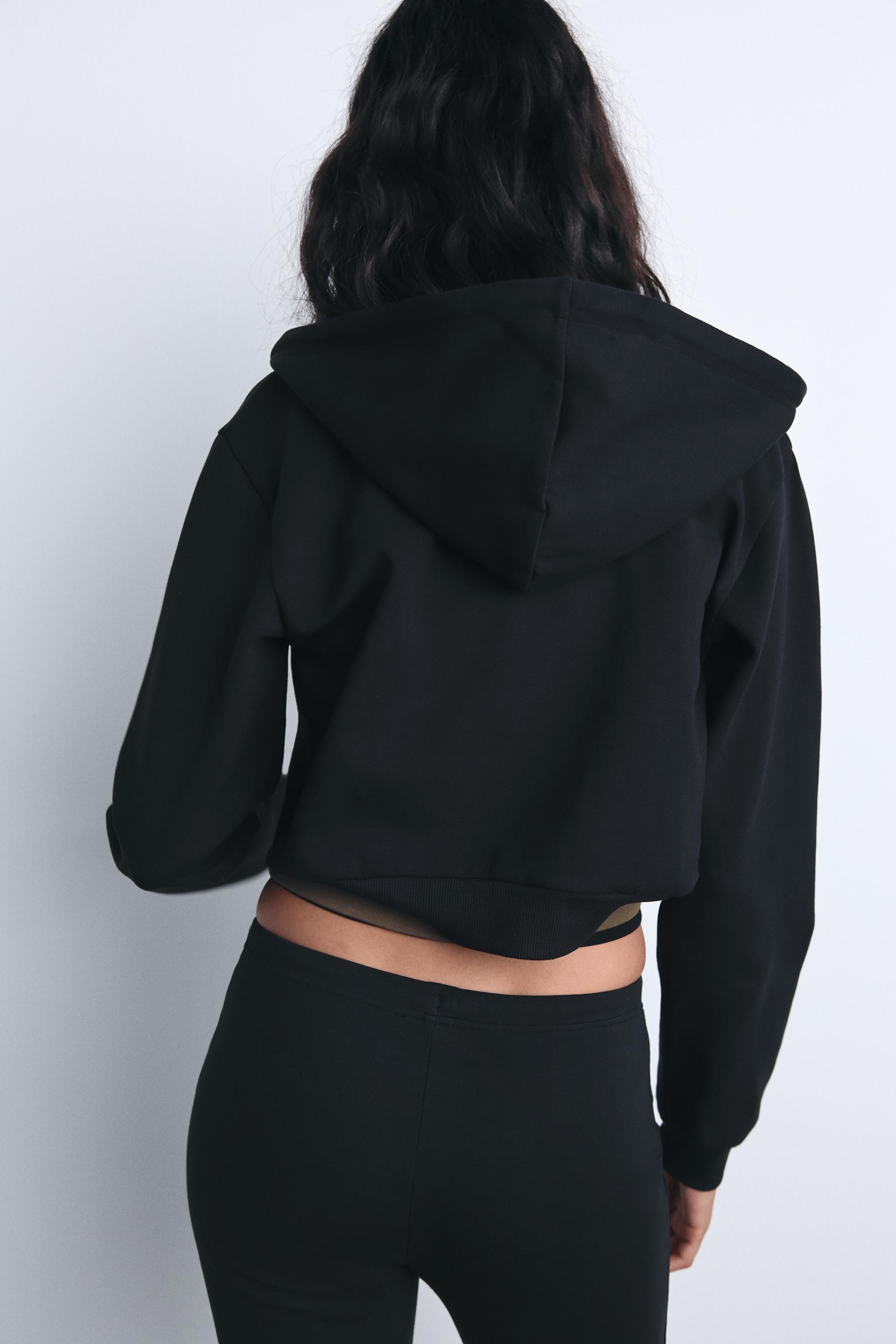 CROPPED INTERLOCK SWEATSHIRT Product Image