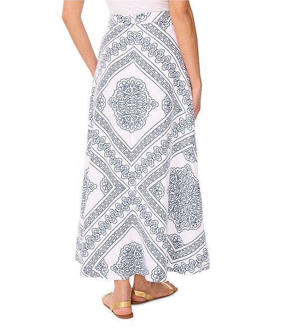 Vince Camuto Printed A Line Maxi Skirt Product Image
