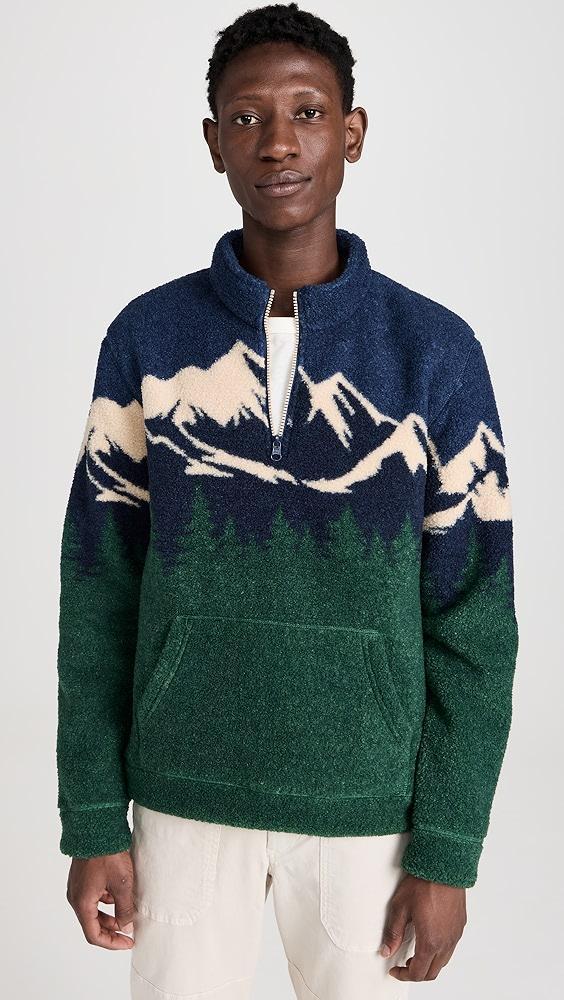 Marine Layer Archive Alpine Sherpa Pullover | Shopbop Product Image