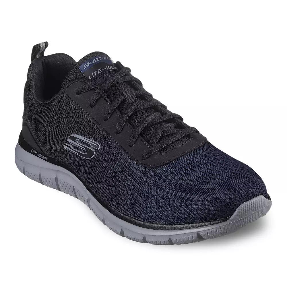 Skechers® Track Ripkent Men's Sneakers, Size: 12, Navy Black Product Image